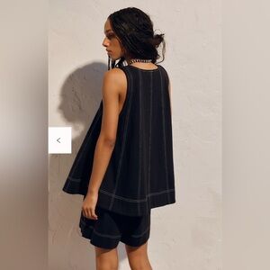 Free People Strada Set black white nwot small